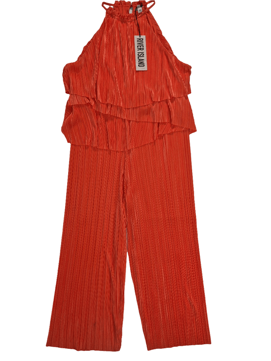 RIVER ISLAND Naiste plisseer jumpsuit