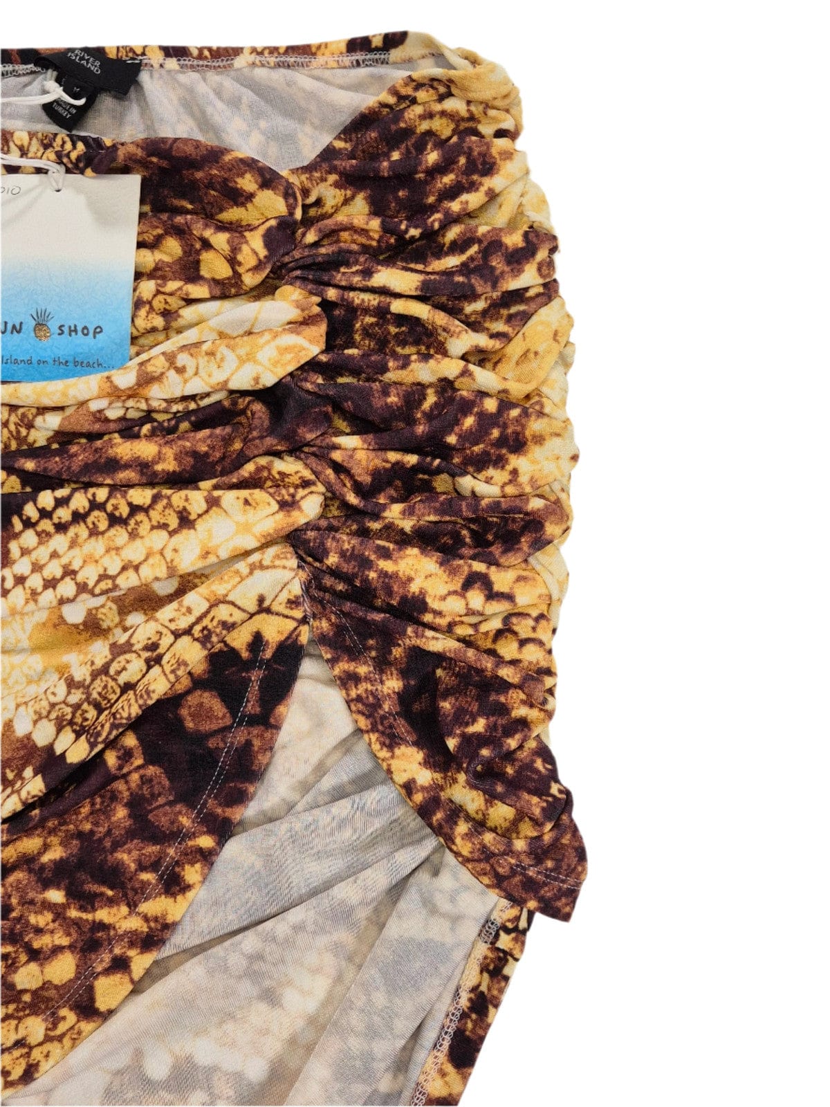 RIVER ISLAND Naiste pruun maomustriline rannaseelik