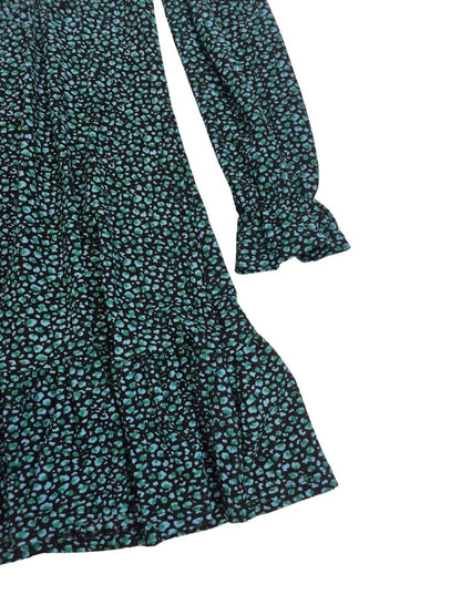 RIVER ISLAND Naiste roheline lilleline kleit
