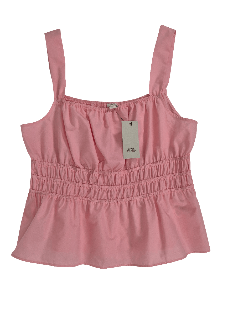 RIVER ISLAND Naiste roosa top