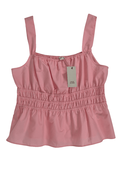 RIVER ISLAND Naiste roosa top