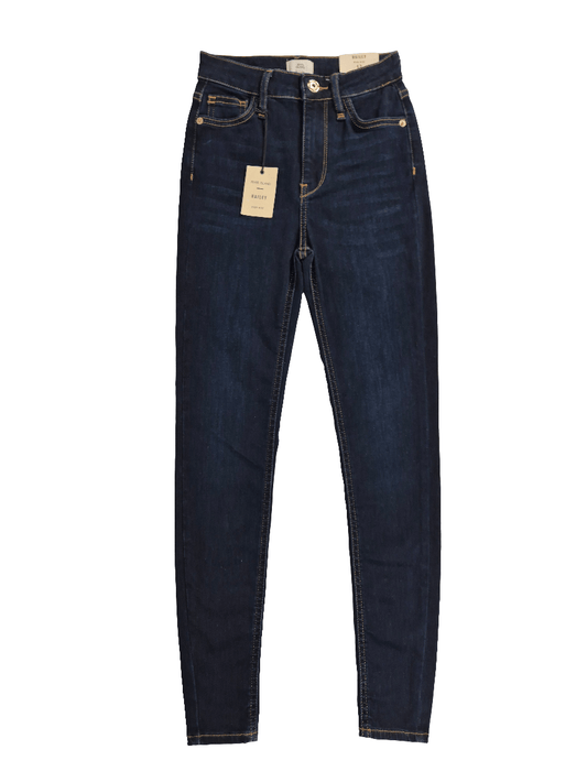 RIVER ISLAND Naiste tumesinised teksad Hailey