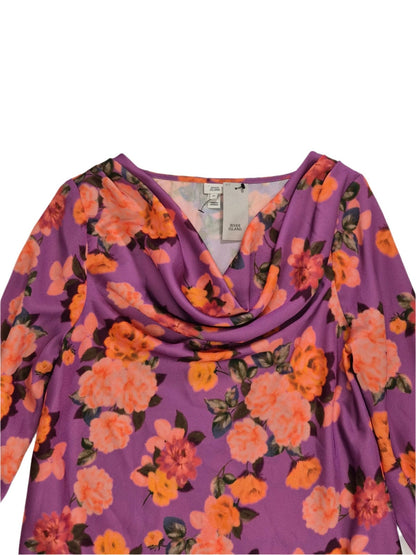 RIVER ISLAND Naiste värvikas pluus lehvivate varrukatega