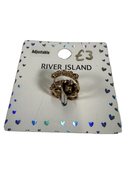 RIVER ISLAND Sädelev sõrmuste komplekt