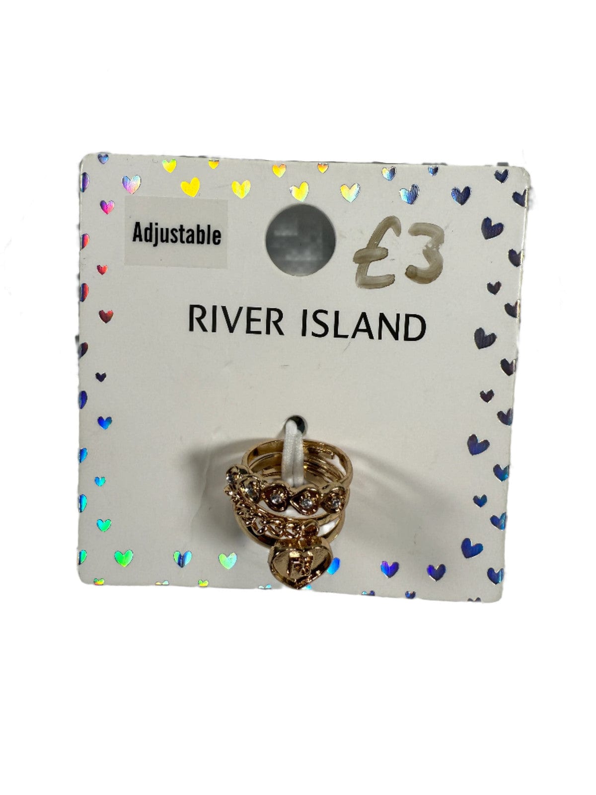 RIVER ISLAND Sädelev sõrmuste komplekt