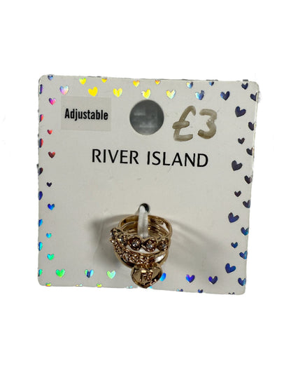 RIVER ISLAND Sädelev sõrmuste komplekt