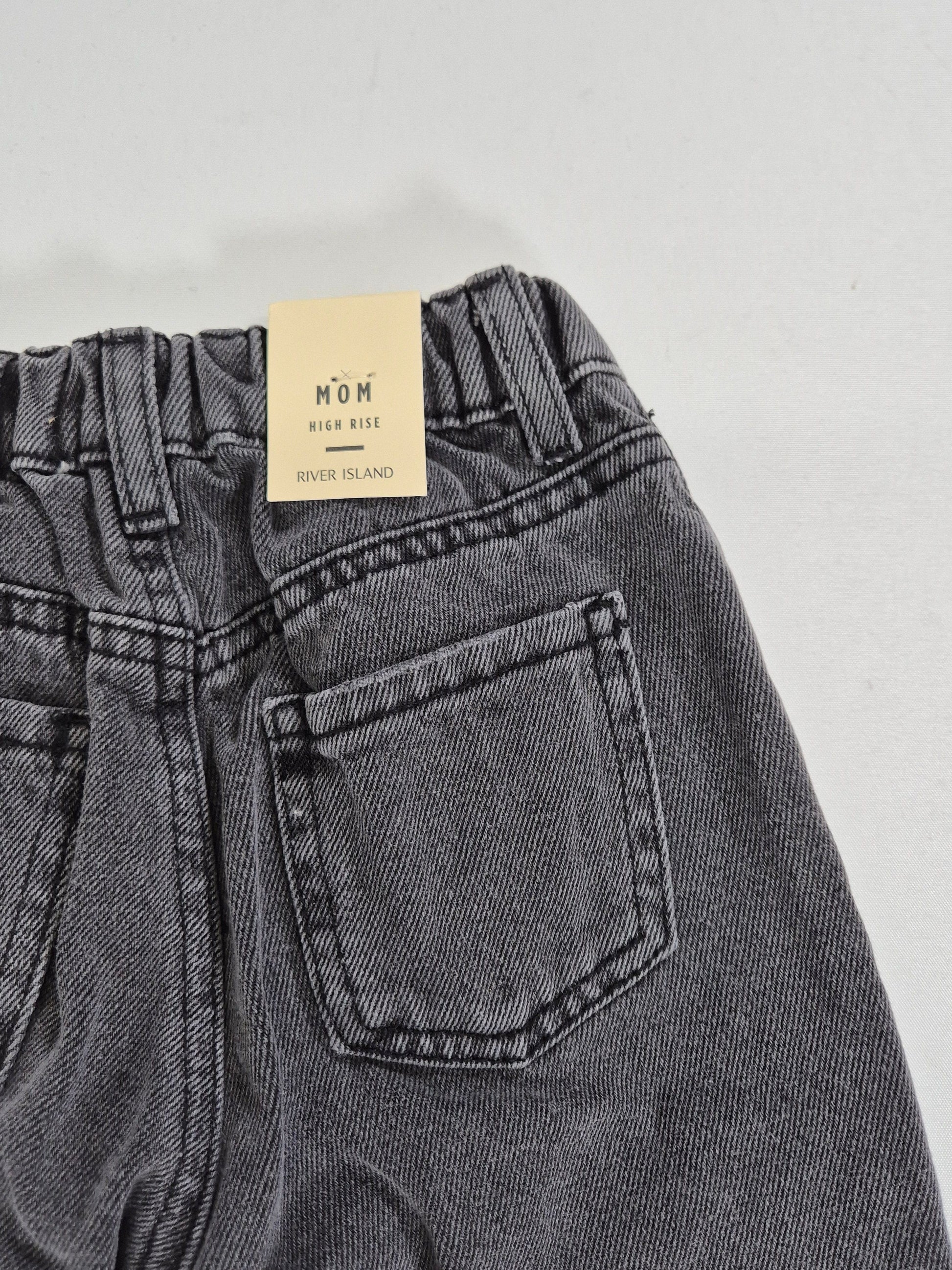 RIVER ISLAND Tüdrukute hallid teksad Mom