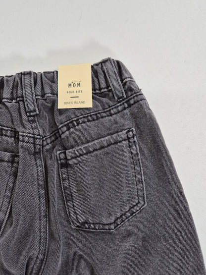 RIVER ISLAND Tüdrukute hallid teksad Mom