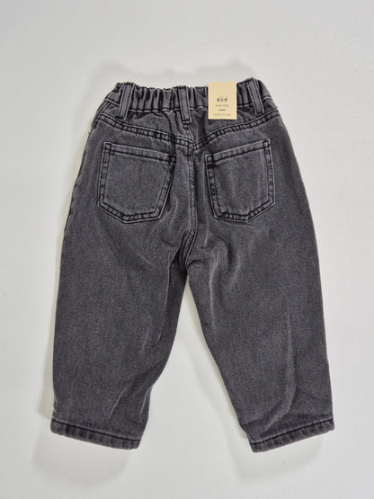 RIVER ISLAND Tüdrukute hallid teksad Mom