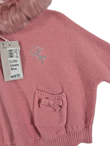 RIVER ISLAND Tüdrukute kapuutsiga kampsun