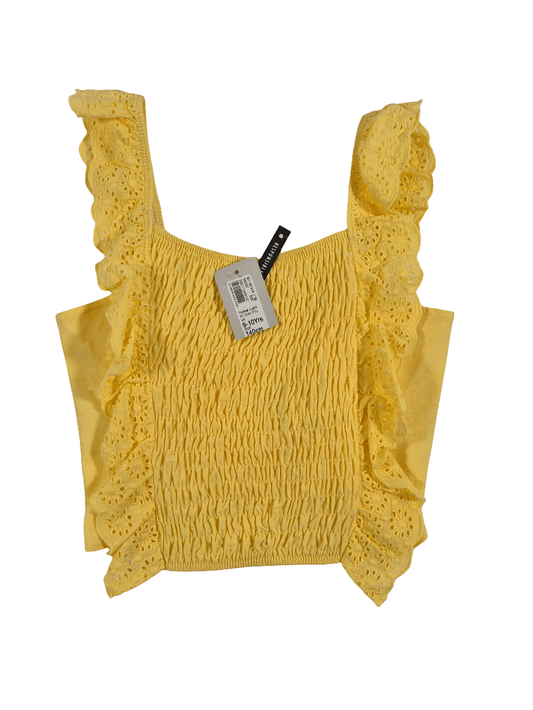 RIVER ISLAND Tüdrukute kollane top