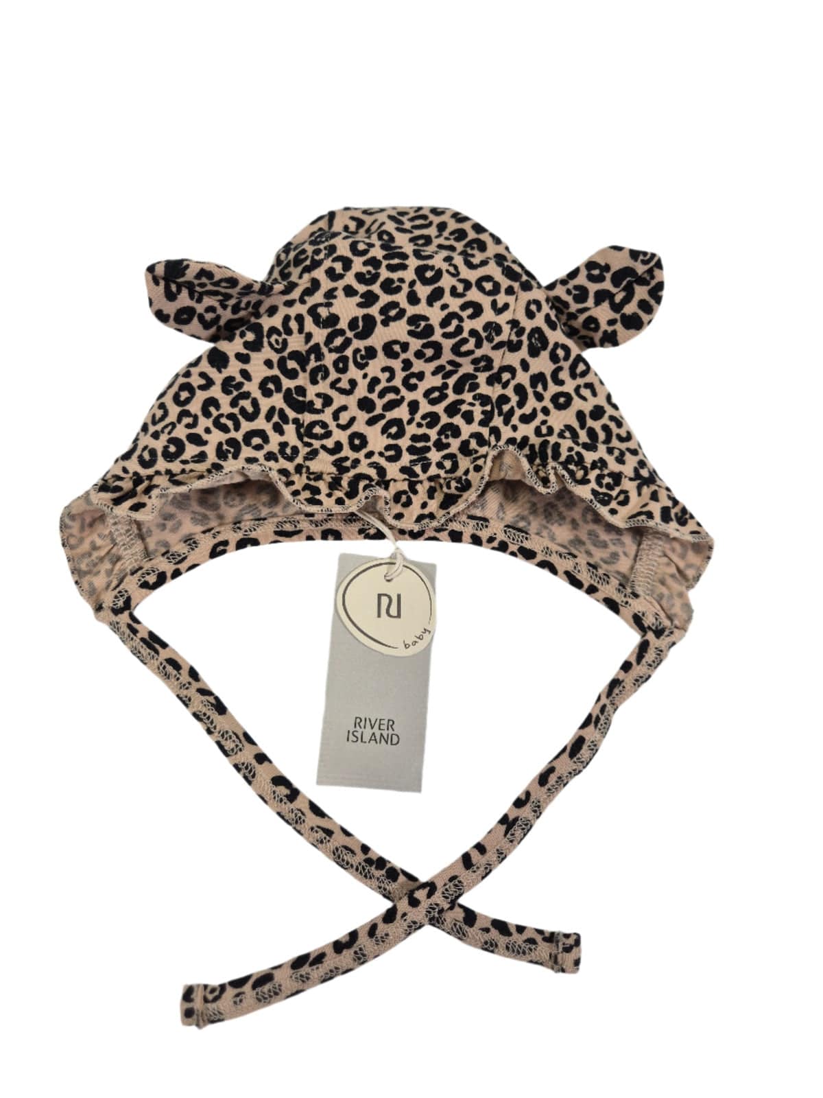 RIVER ISLAND Tüdrukute leopardi mustriga müts