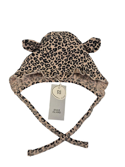 RIVER ISLAND Tüdrukute leopardi mustriga müts