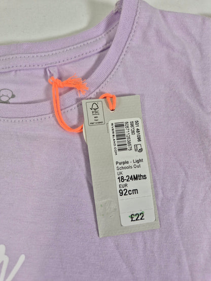 RIVER ISLAND Tüdrukute lilla pluus süda