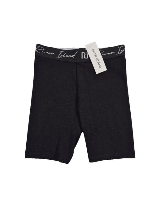 RIVER ISLAND Tüdrukute lühikesed mustad retuusid