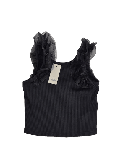 RIVER ISLAND Tüdrukute must rüüsidega top