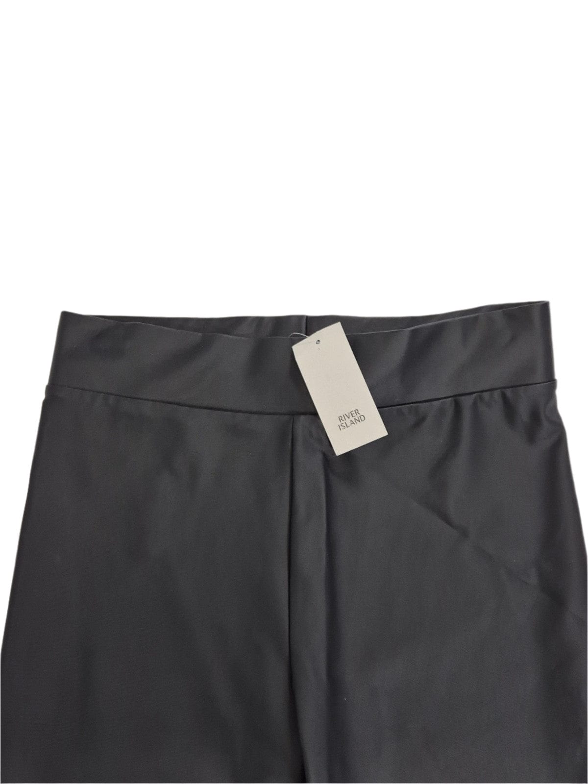 RIVER ISLAND Tüdrukute mustad nahksed retuusid