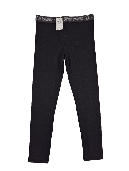 RIVER ISLAND Tüdrukute mustad retuusid