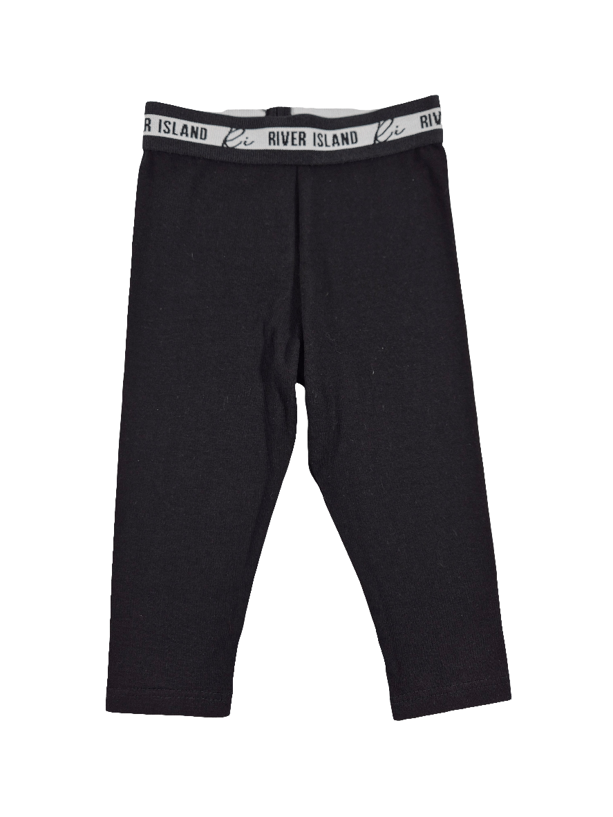 RIVER ISLAND Tüdrukute mustad retuusid