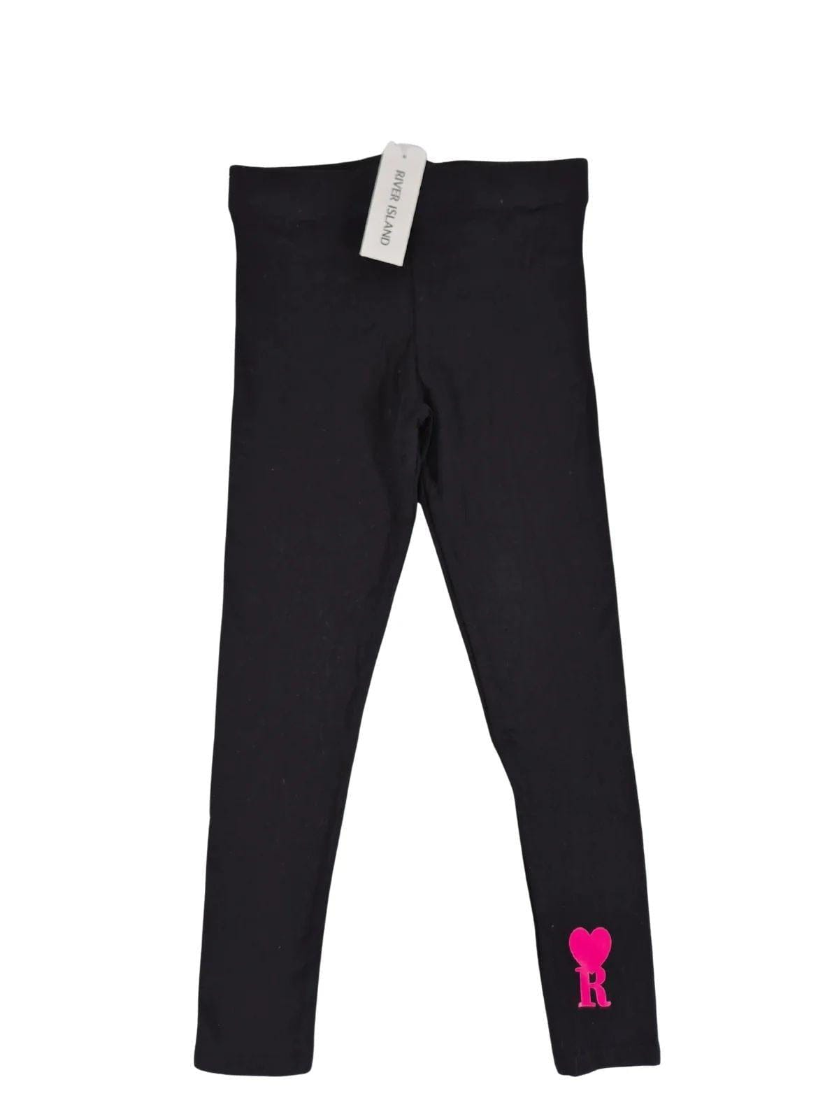 RIVER ISLAND Tüdrukute mustad retuusid