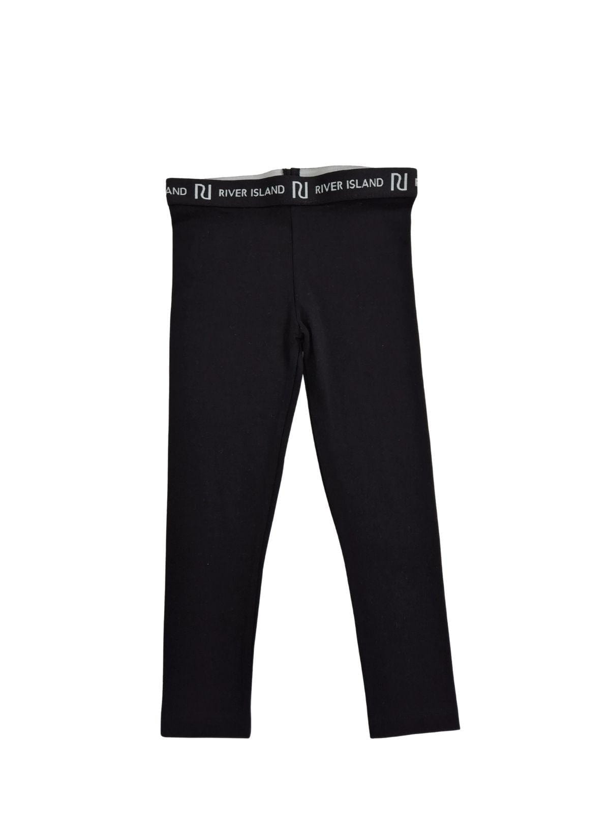 RIVER ISLAND Tüdrukute mustad retuusid