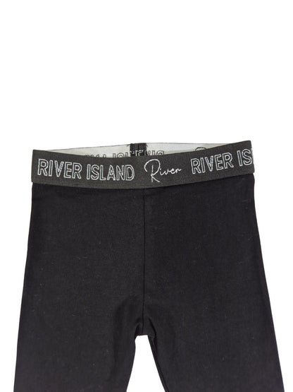 RIVER ISLAND Tüdrukute mustad retuusid river