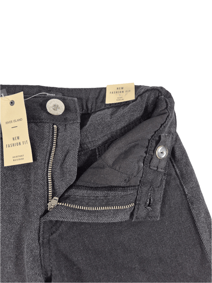 RIVER ISLAND Tüdrukute mustad teksad