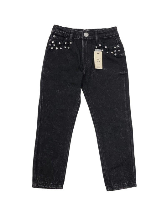 RIVER ISLAND Tüdrukute mustad teksad