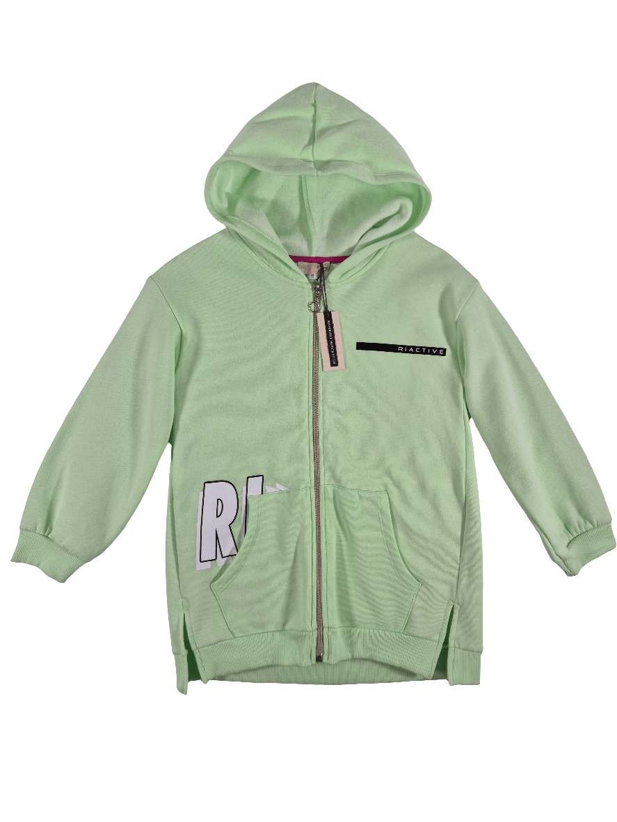 RIVER ISLAND Tüdrukute roheline dressipluus