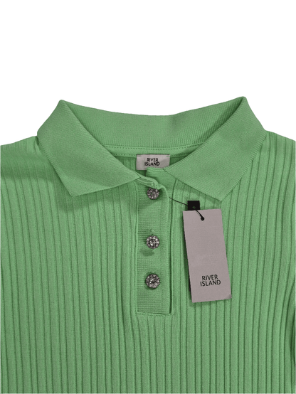 RIVER ISLAND Tüdrukute roheline pluus