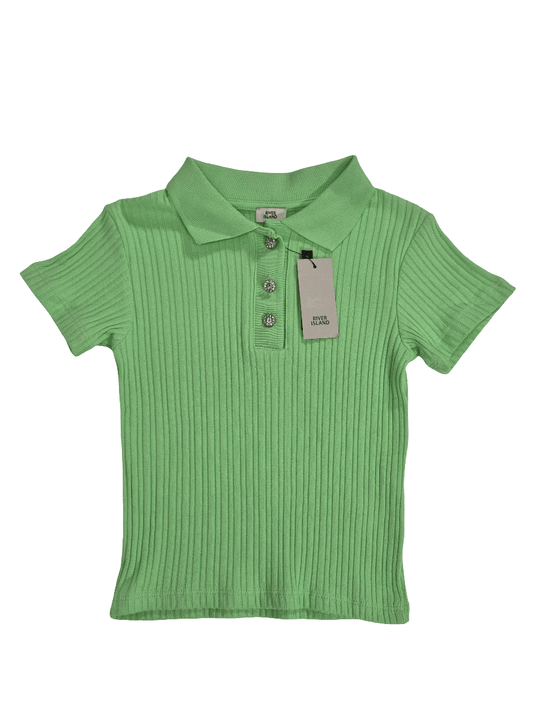 RIVER ISLAND Tüdrukute roheline pluus