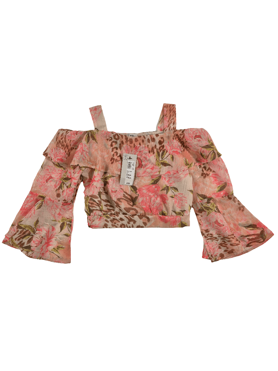 RIVER ISLAND Tüdrukute roosa pluus