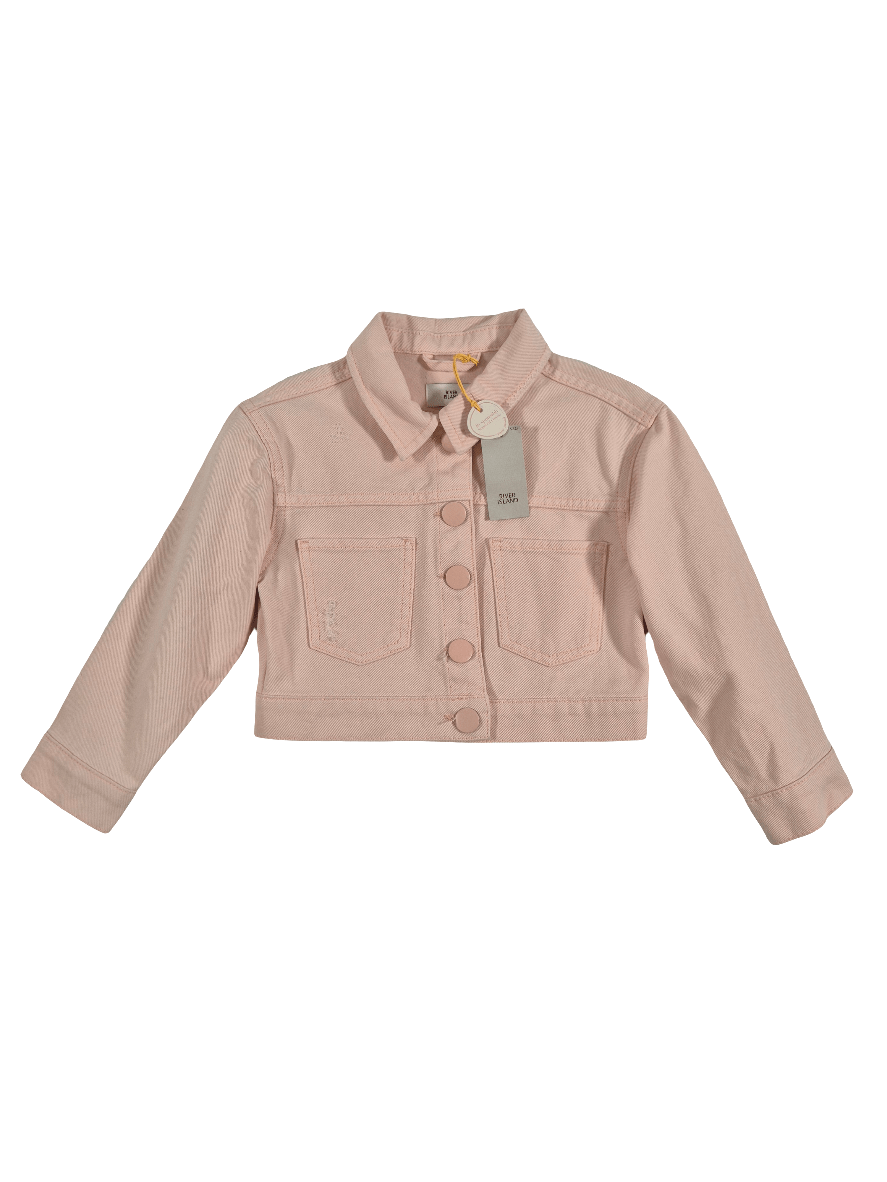 RIVER ISLAND Tüdrukute roosa teksatagi