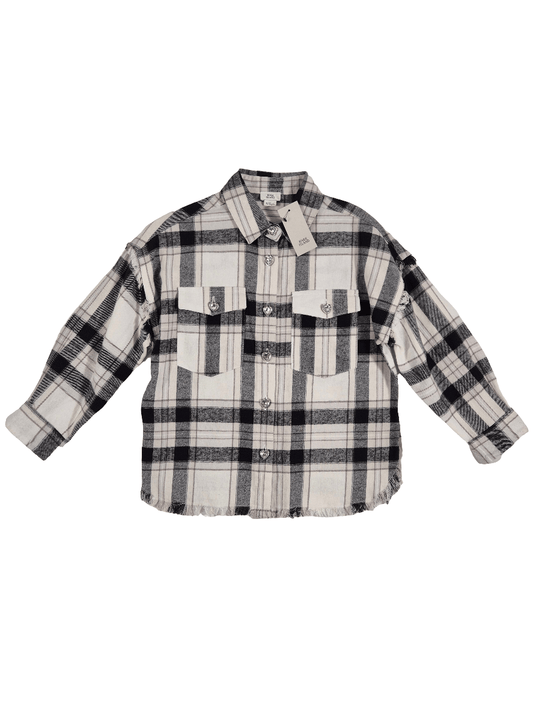RIVER ISLAND Tüdrukute ruuduline flanell pluus