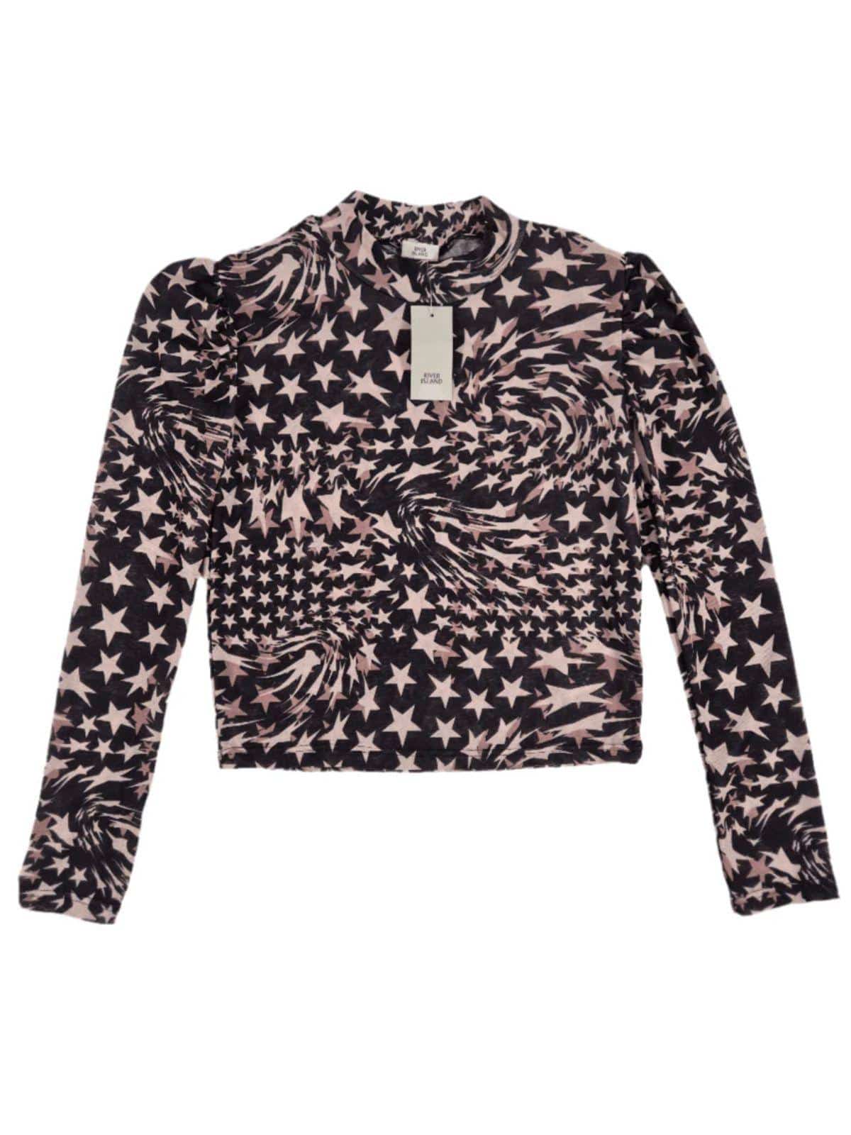 RIVER ISLAND Tüdrukute tähtedega top/pluus