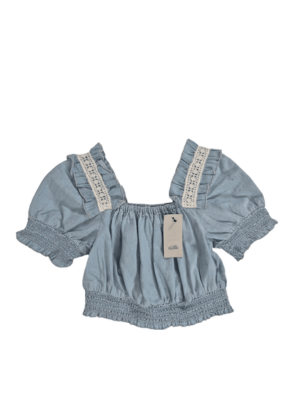 RIVER ISLAND Tüdrukute teksa komplekt