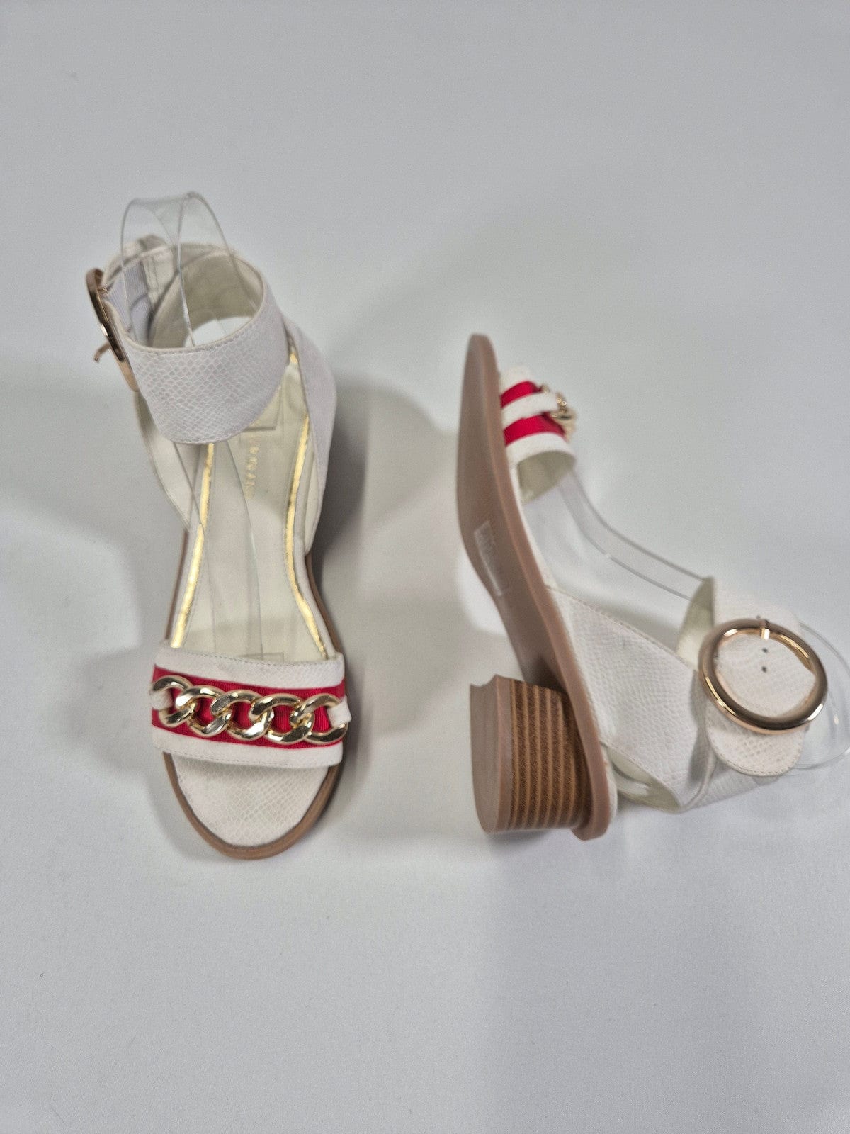 RIVER ISLAND Tüdrukute valged ketiga kingad