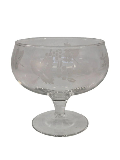 SECOND BEST TAASKASUTUS Crystal Etched Grapes