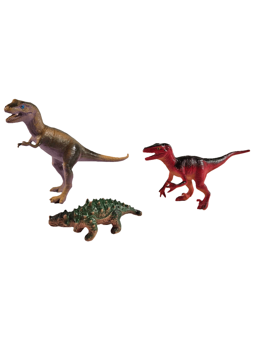 SECOND BEST TAASKASUTUS Dinosaurused 5tk