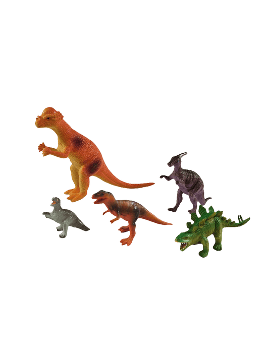 SECOND BEST TAASKASUTUS Dinosaurused 5tk