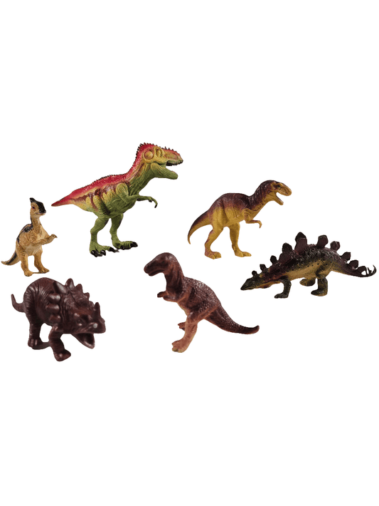 SECOND BEST TAASKASUTUS Dinosaurused 6tk