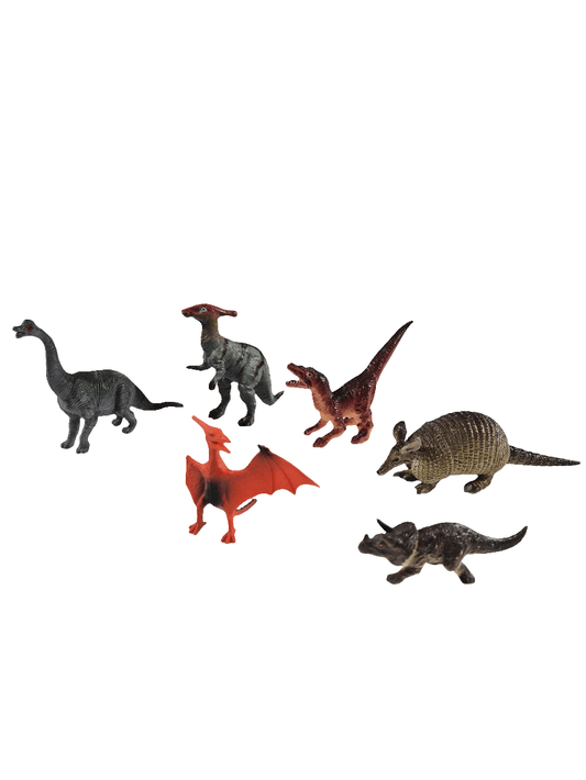 SECOND BEST TAASKASUTUS Dinosaurused 6tk