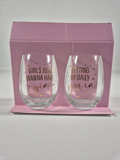 SECOND BEST TAASKASUTUS Gin klaasid 2tk