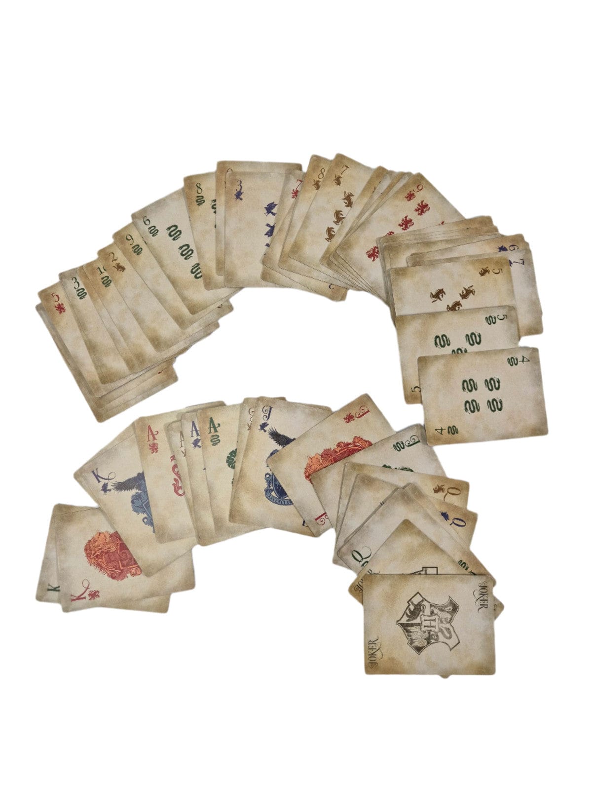 SECOND BEST TAASKASUTUS Harry Potteri mängukaardid