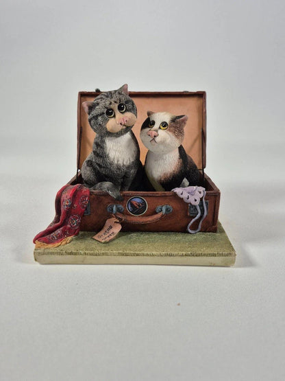 SECOND BEST TAASKASUTUS Keraamiline kassikuju "Comic & Curious Cats"