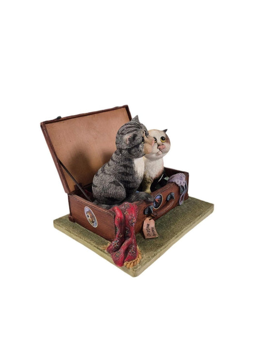 SECOND BEST TAASKASUTUS Keraamiline kassikuju "Comic & Curious Cats"