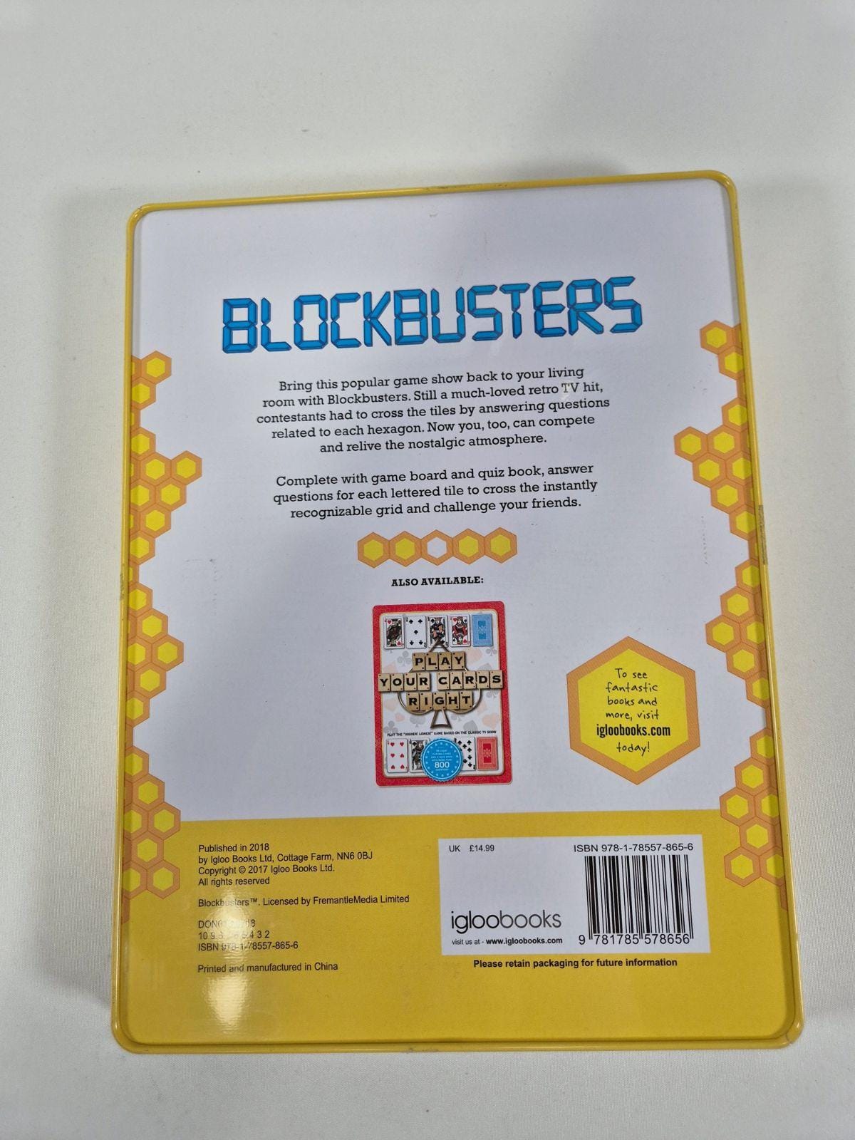 SECOND BEST TAASKASUTUS Lauamäng Blockbusters