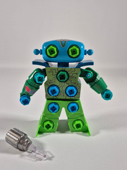 SECOND BEST TAASKASUTUS Mänguasi sinine robot