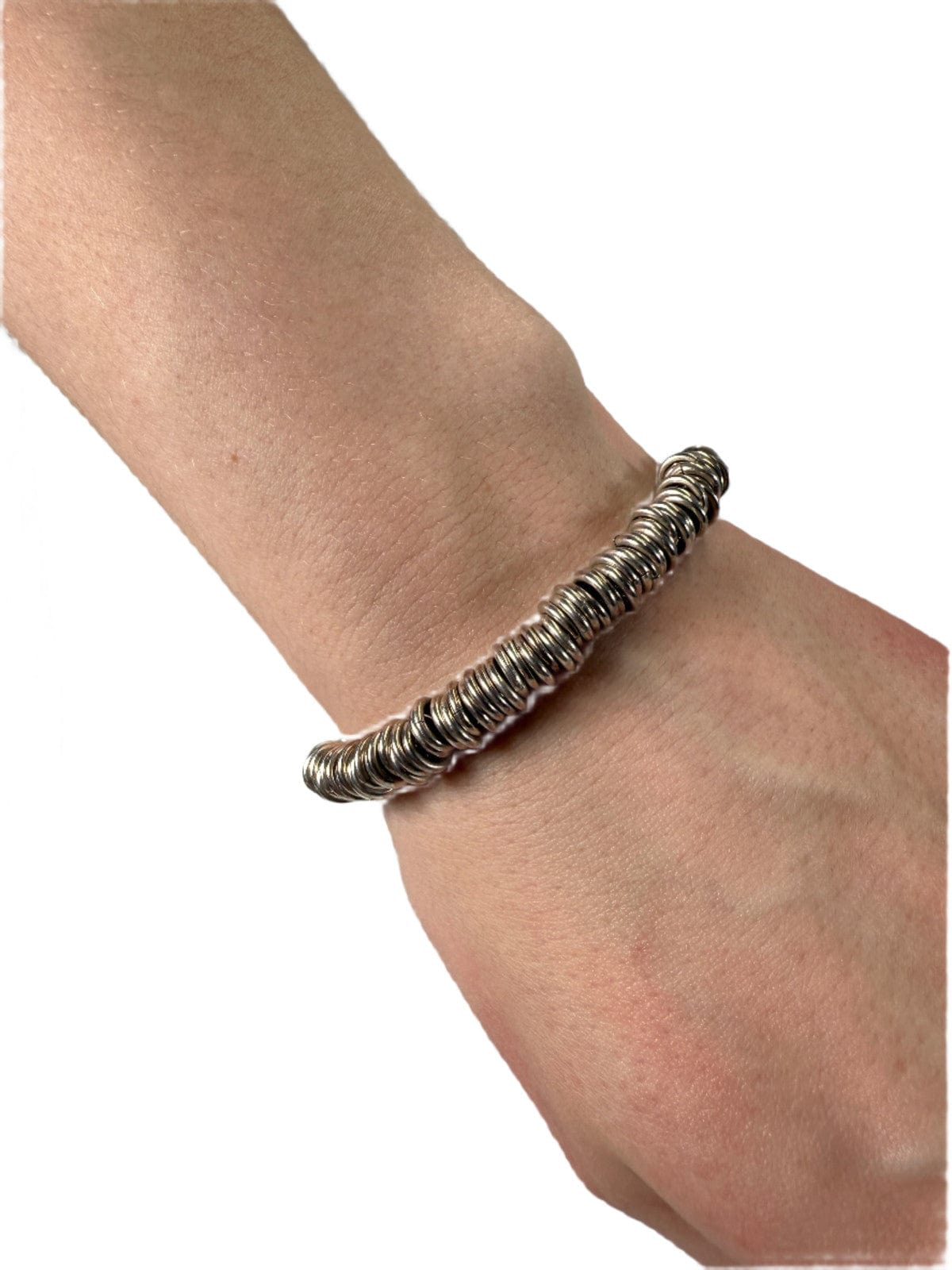 SECOND BEST TAASKASUTUS Naiste hõbedate rõngastega käevõru