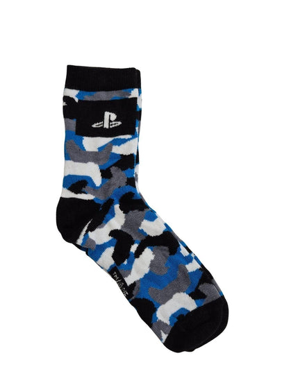 SECOND BEST TAASKASUTUS Poiste sinised laigulised sokid PlayStation